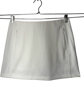 TORY BURCH SPORT white tennis pickleball pleated skirt skort Size Medium
